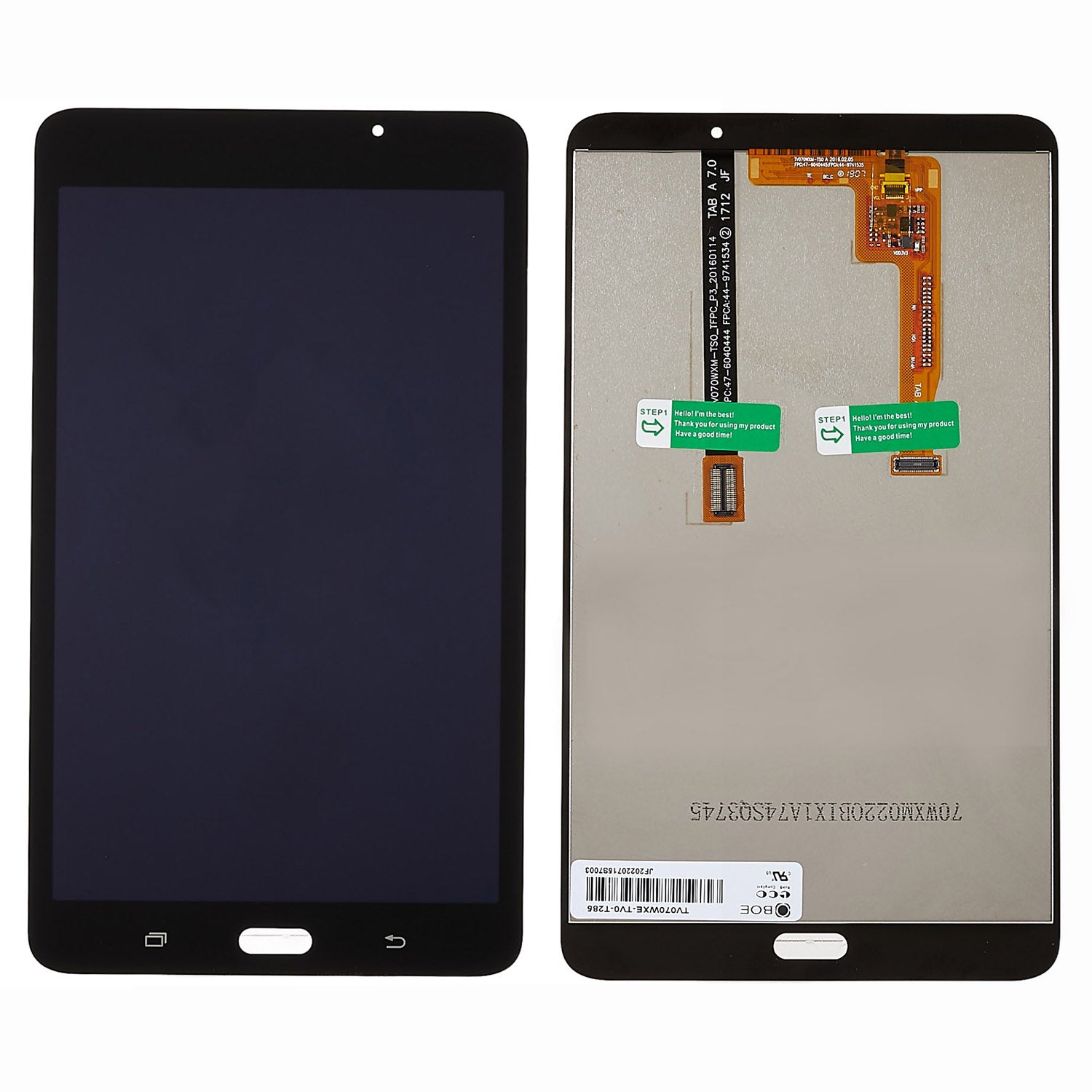 For Samsung Galaxy Tab A 7.0 T280 (Wi-Fi only) Grade C LCD Screen and Digitizer Assembly Replacement Part (without Logo) For Samsung Galaxy Tab A 7.0 T280 (Wi-Fi only) Grade C LCD Screen and Digitizer Assembly Replacement Part (without Logo)